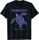 Barbados Sea Turtle Beach Vacation Souvenir T-Shirt - T-Shirt | Black