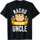 Nacho Average Uncle Shirt Matching Family Cinco De Mayo T-Shirt - T-Shirt | Black
