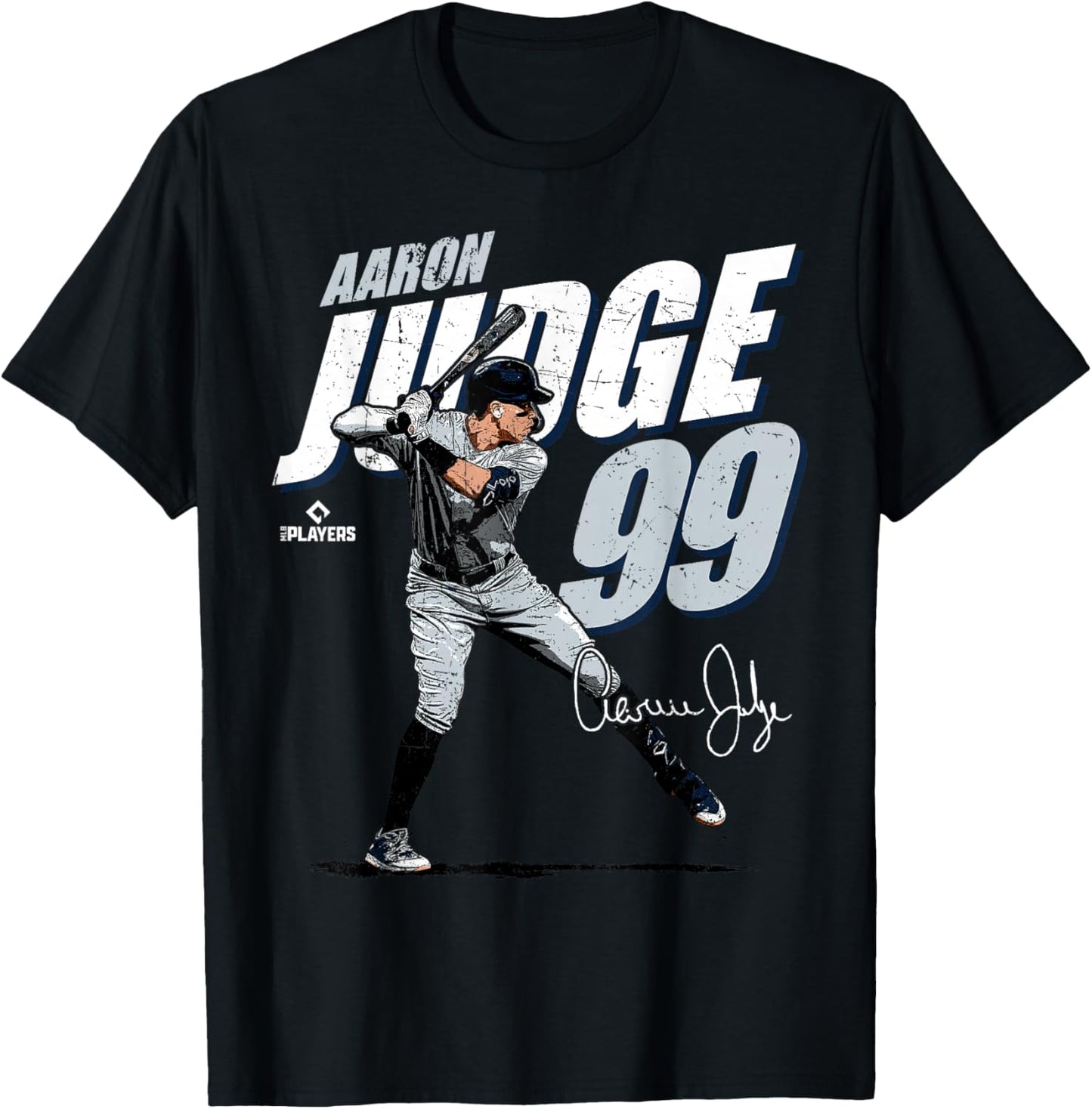 MLBPA - Major League Baseball Aaron Judge - MLBJUD3001 T-Shirt - T-Shirt | Black