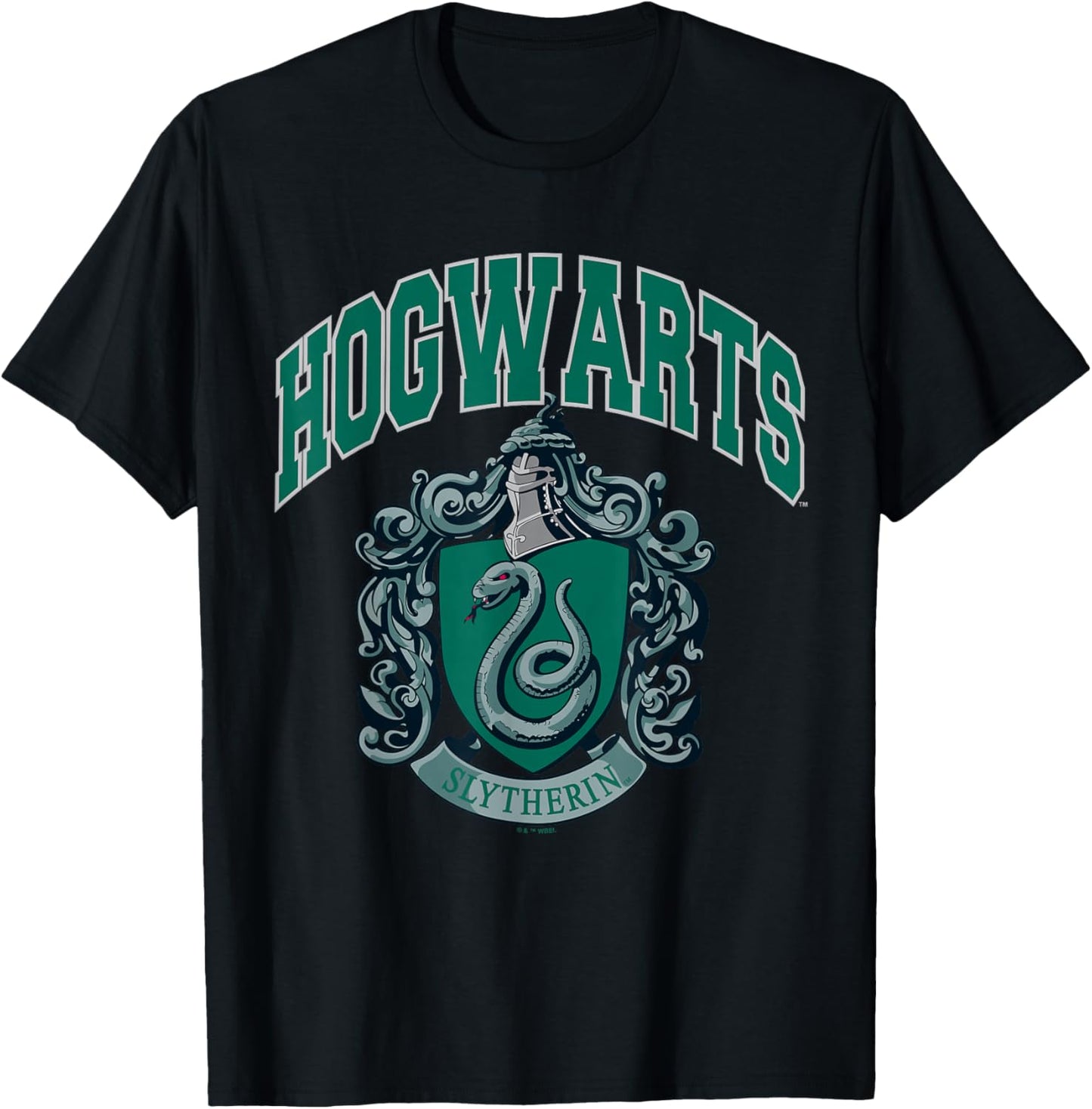 Harry Potter Hogwarts Slytherin T-Shirt - T-Shirt | Black
