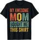 My Awesome Mom Bought Me This Shirt - Funny Children T-Shirt - T-Shirt | Black