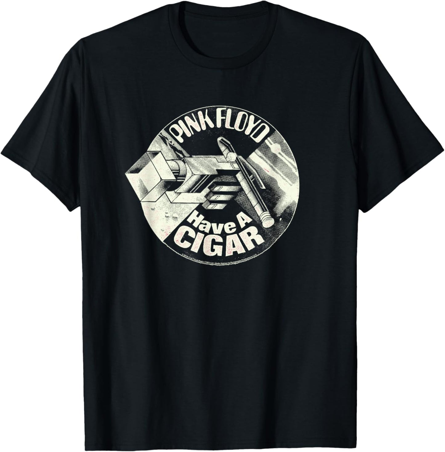 Pink Floyd Just a Cigar T-Shirt - T-Shirt | Black