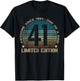 41 Year Old Gifts Vintage 1984 Limited Edition 41st Birthday T-Shirt - T-Shirt | Black