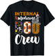 Internal Medicine Boo Crew Halloween Matching Internist T-Shirt - T-Shirt | Black