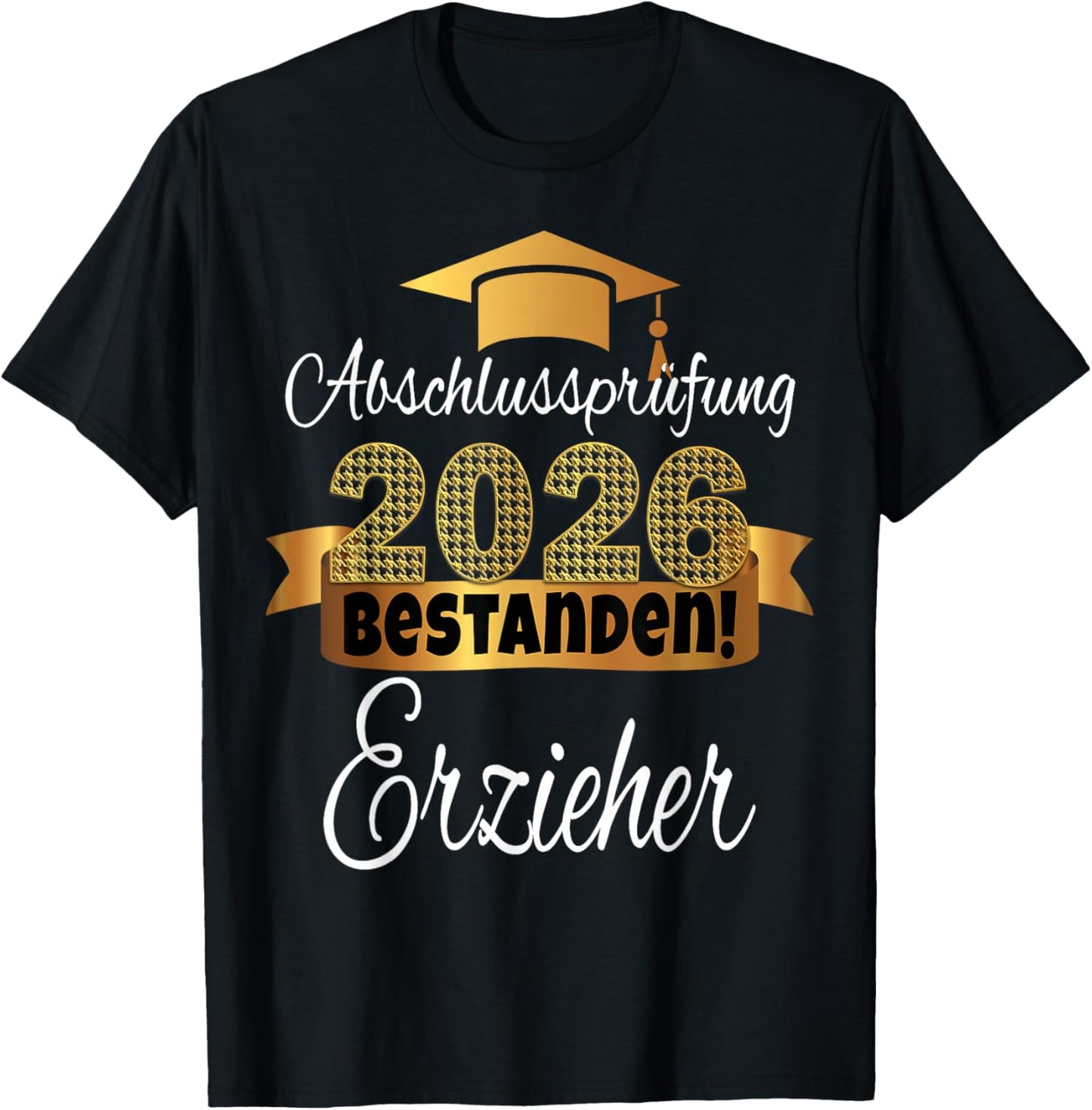 Erzieher I Duale Ausbildung Im Sozialen Bereich Bestanden T-Shirt - T-Shirt | Black
