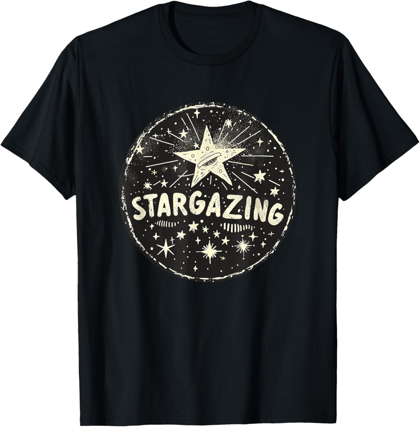 Cool stargazing Outfit T-Shirt - T-Shirt | Black