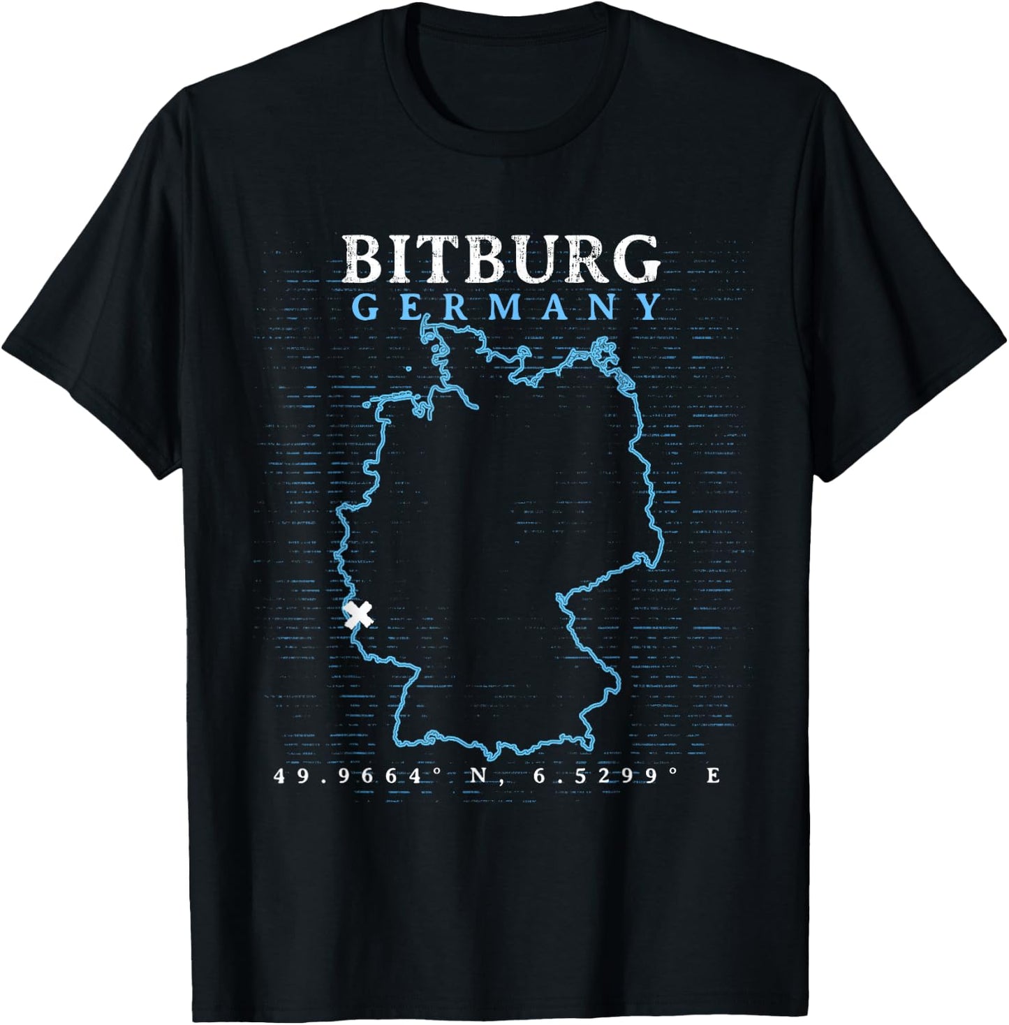 Germany Bitburg T-Shirt - T-Shirt | Black