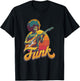 70s Retro Funk Afro Band Guitarist - Jazz Funk & Soul T-Shirt - T-Shirt | Black