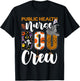 Public Health Nurse Boo Crew Halloween Matching T-Shirt - T-Shirt | Black