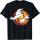 Ghostbusters Classic Logo Halloween Pumpkin Graphic T-Shirt - T-Shirt | Black