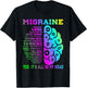 Cool Migraine Memory Less Hallucinations T-Shirt - T-Shirt | Black