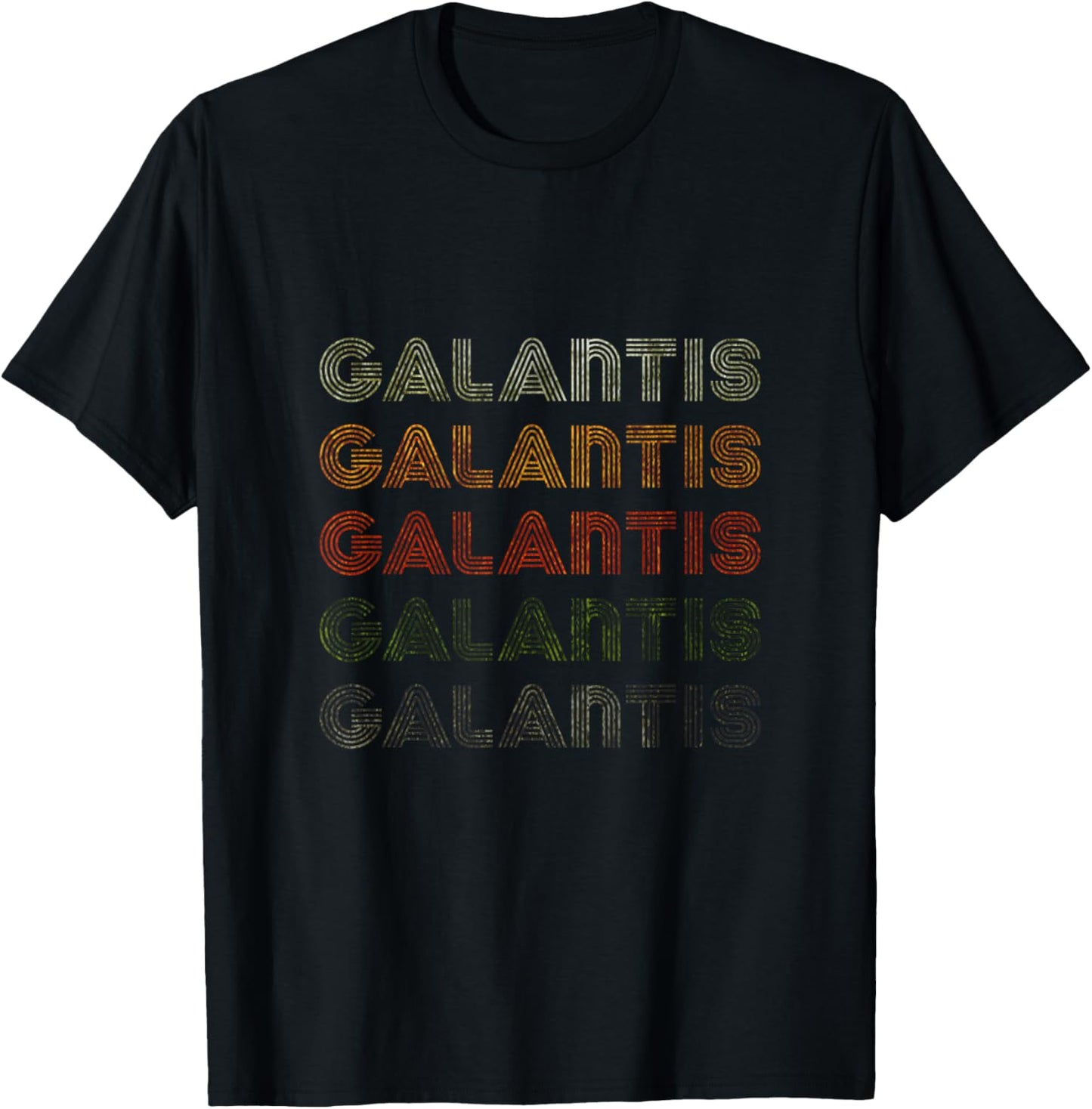 Love Heart Galantis Grunge Vintage Style Black Galantis T-Shirt - T-Shirt | Black