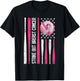 Strike Out Breast Cancer Baseball Fight Awareness Men Women T-Shirt - T-Shirt | Black