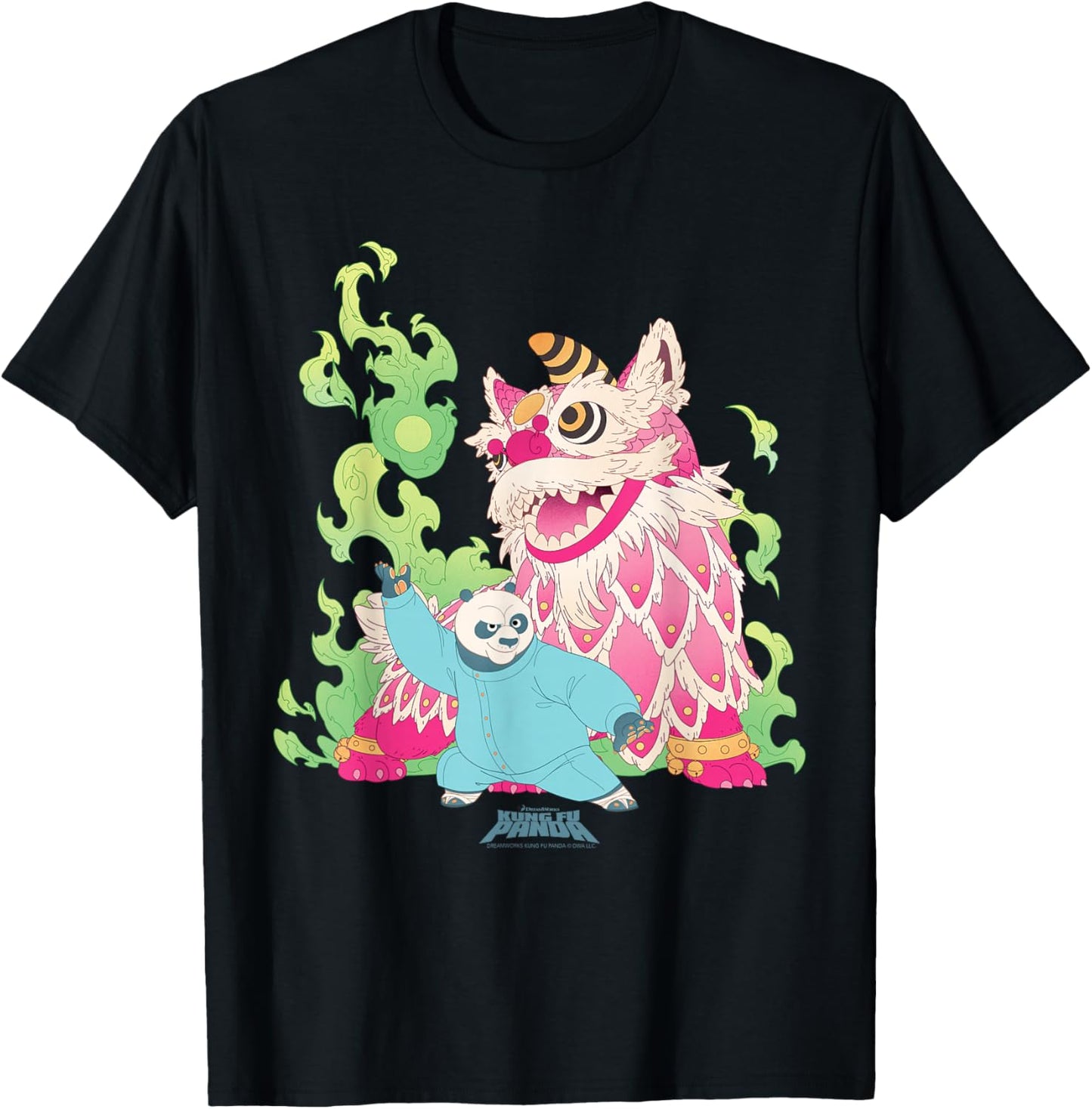 DreamWorks Kung Fu Panda Chinese New Year Po T-Shirt - T-Shirt | Black