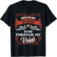 MILLIGAN blood runs through my veins shirt youth kid 2k3td T-Shirt - T-Shirt | Black