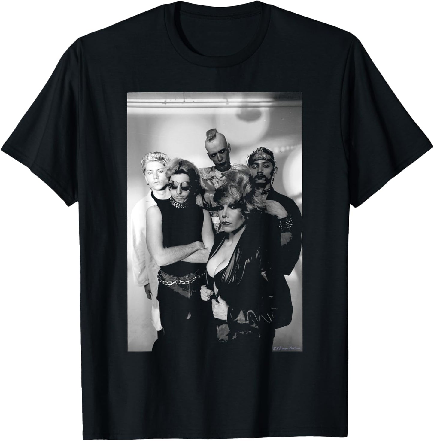 The Plasmatics Hardcore Punk Band By George DuBose T-Shirt - T-Shirt | Black