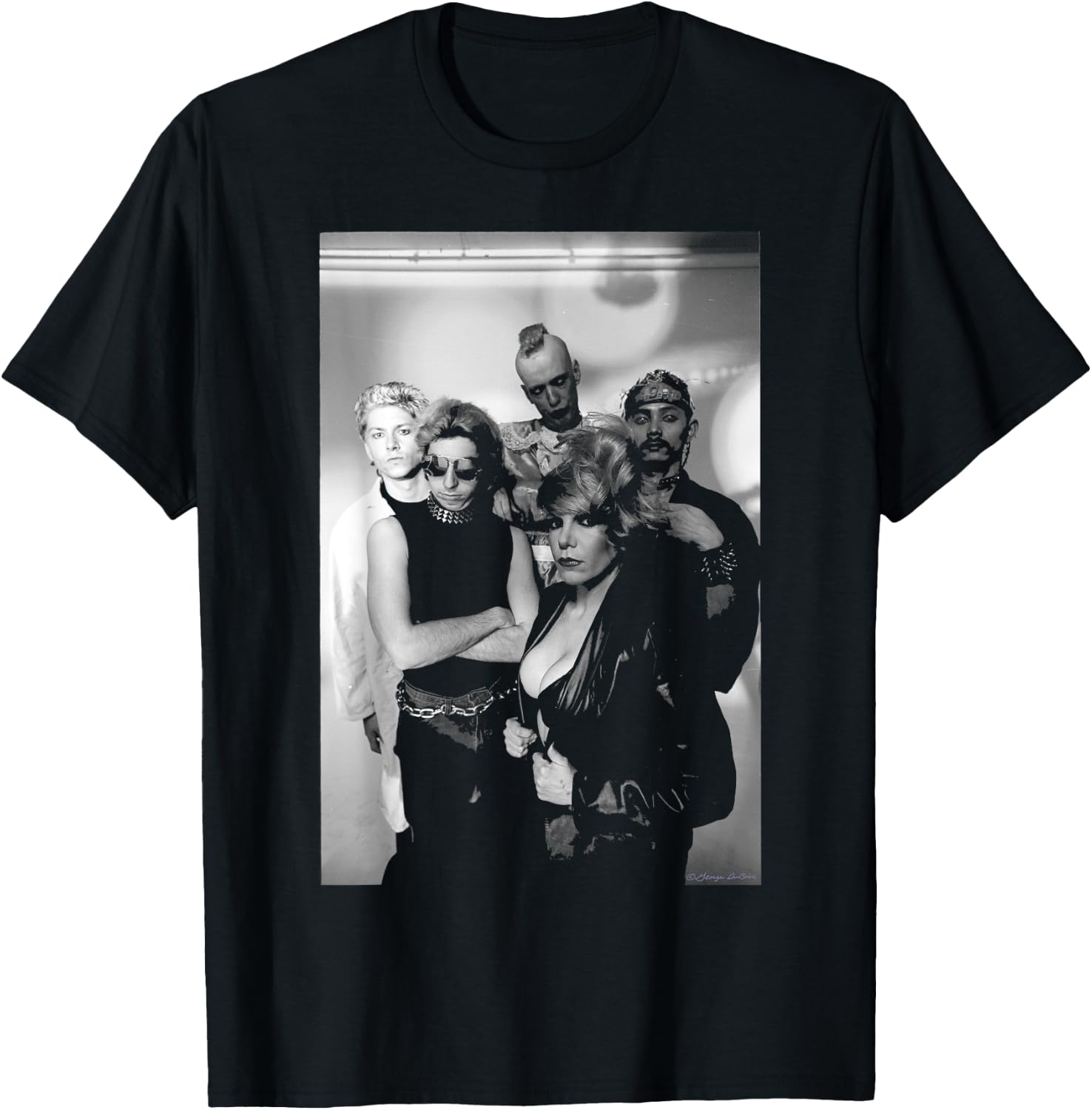 The Plasmatics Hardcore Punk Band By George DuBose T-Shirt - T-Shirt | Black