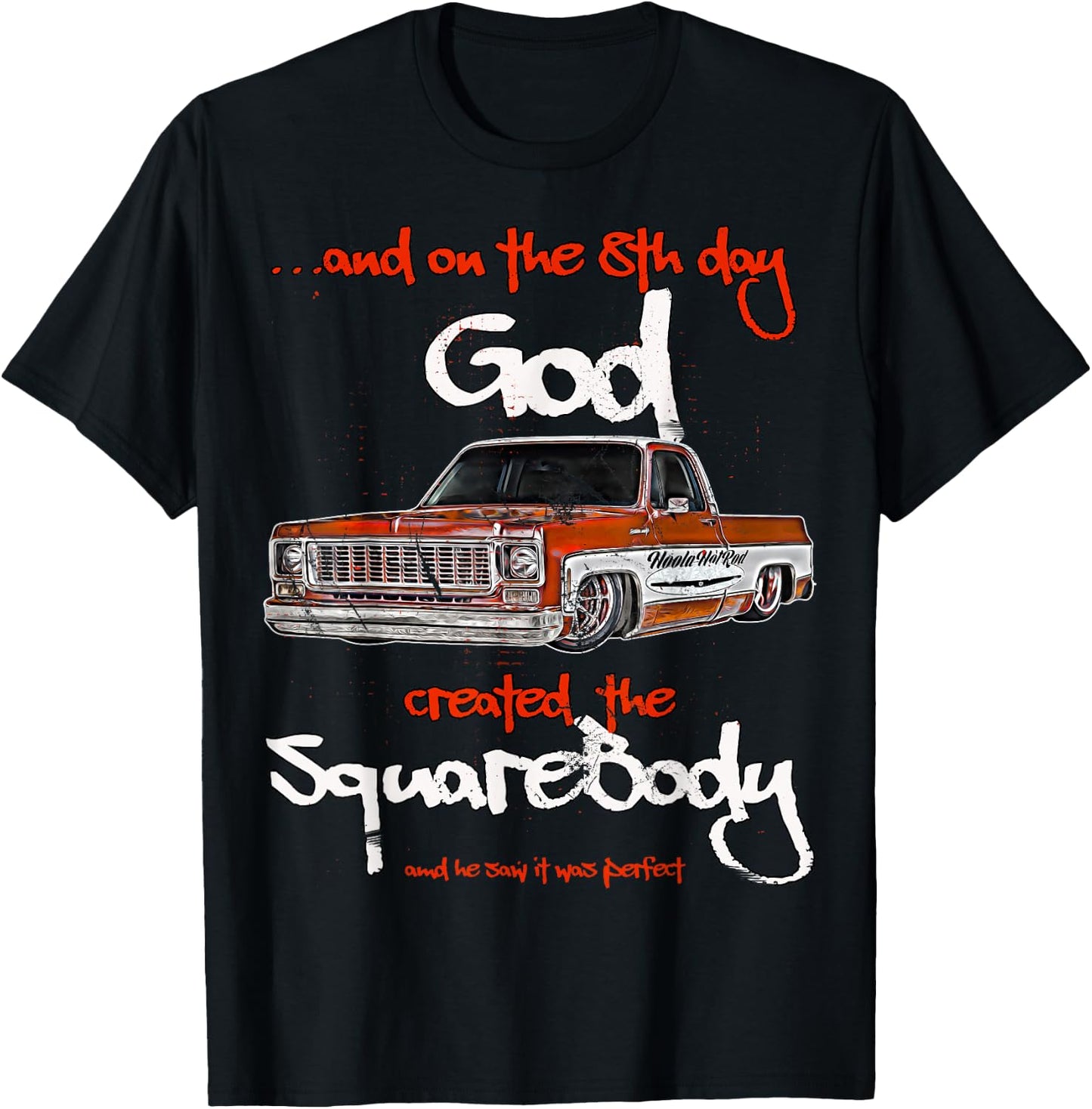 Jimmy,slammed,Squarebody Truck,Suburban,Blazer,Silverado,C10 T-Shirt - T-Shirt | Black