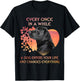 Every Once In A While A Dog Enters Your Life Labrador Men Women Kids T-Shirt - T-Shirt | Black