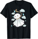 Kawaii Cute Japanese Amulet Teru Teru Bozu T-Shirt - T-Shirt | Black