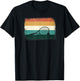 Retro Tennis Rackets / Racquets: Cool Vintage Tennis Player T-Shirt - T-Shirt | Black