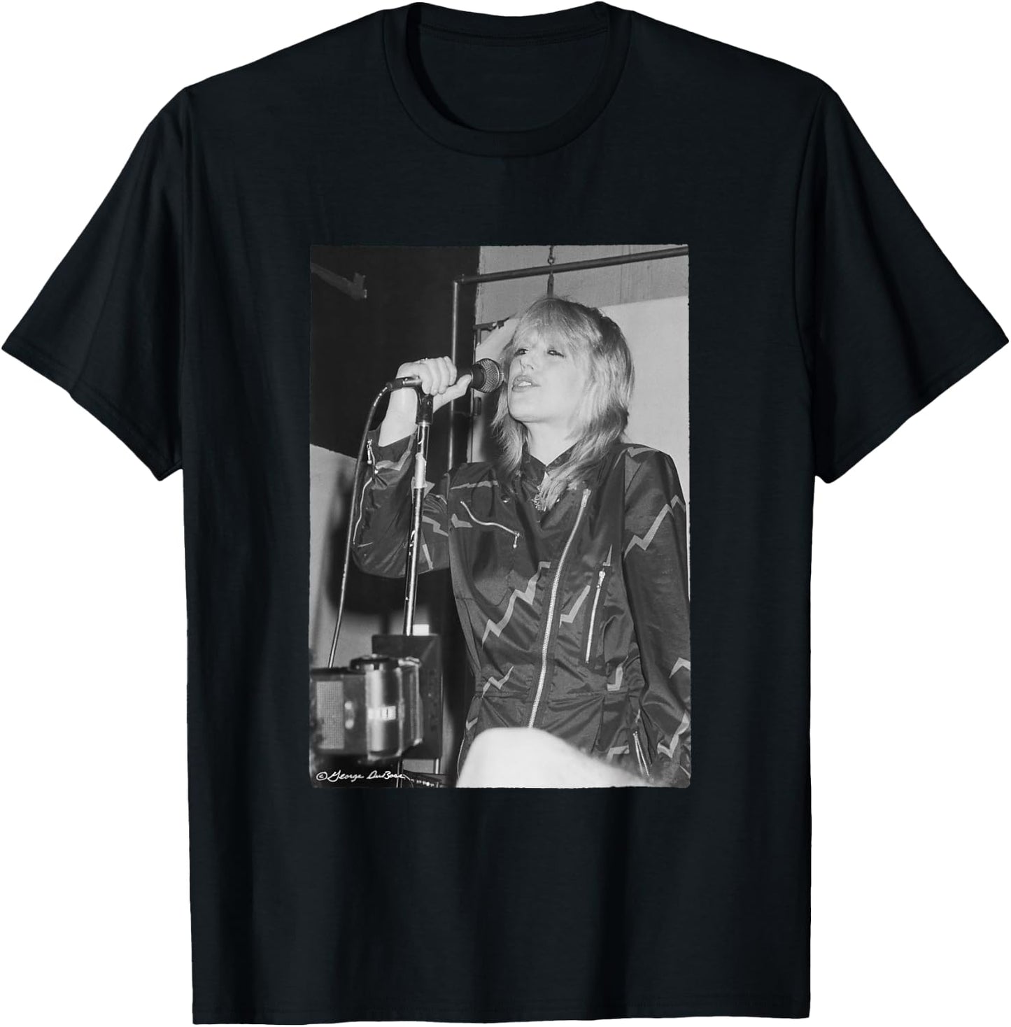 Marianne Faithfull Live By George DuBose T-Shirt - T-Shirt | Black