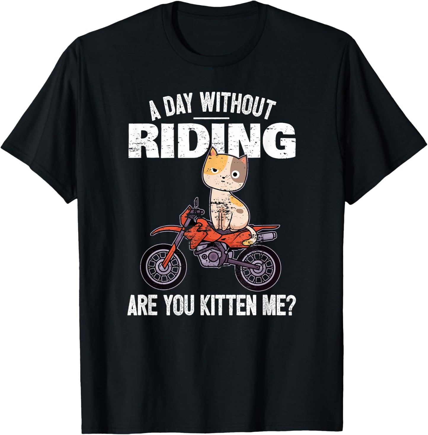 Motocross Rider Motocross Bike Motorcycle I Kitten Cat Women T-Shirt - T-Shirt | Black