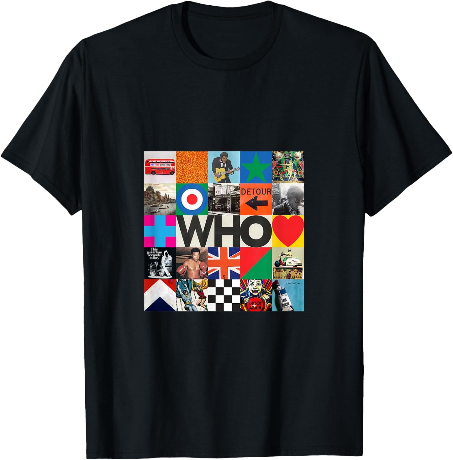 The Who Official 2019 Who Album Cover T-Shirt - T-Shirt | Black