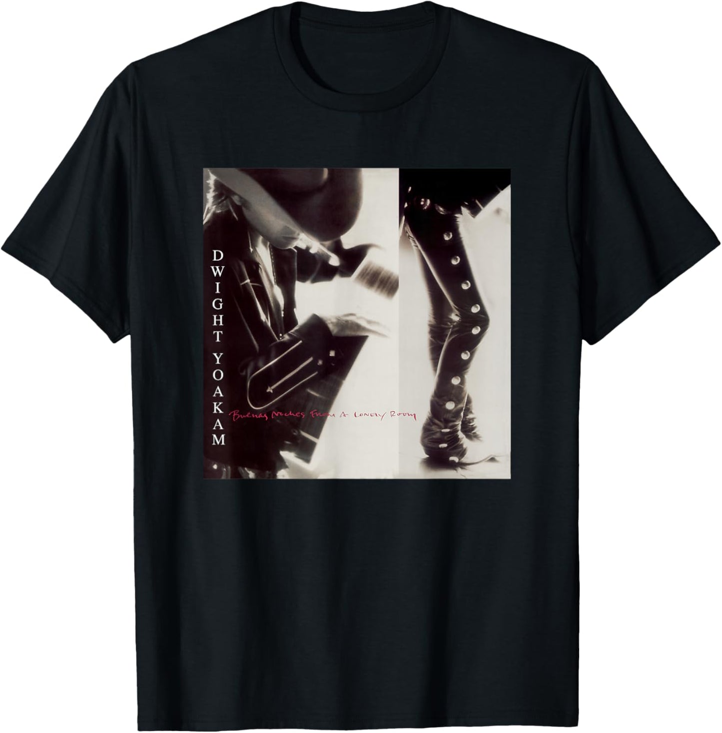 Dwight Yoakam Buenas Noches T-Shirt - T-Shirt | Black