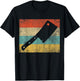 Funny Vintage Meat Cleaver Cooking Joke Chef Retro Women Men T-Shirt - T-Shirt | Black