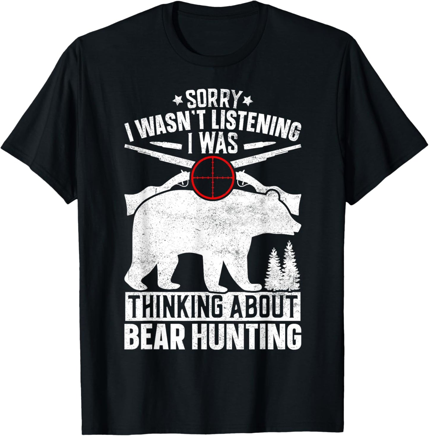 Bear Hunting T-Shirt - T-Shirt | Black