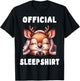 Deer - Official Sleepshirt Pajamas Nightgown T-Shirt - T-Shirt | Black