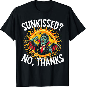 Vampire Design for Halloween Men Funny Vampires T-Shirt - T-Shirt | Black