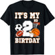 It's my 2nd Birthday Sport Balls 2 Year Old Kids Party T-Shirt - T-Shirt | Black