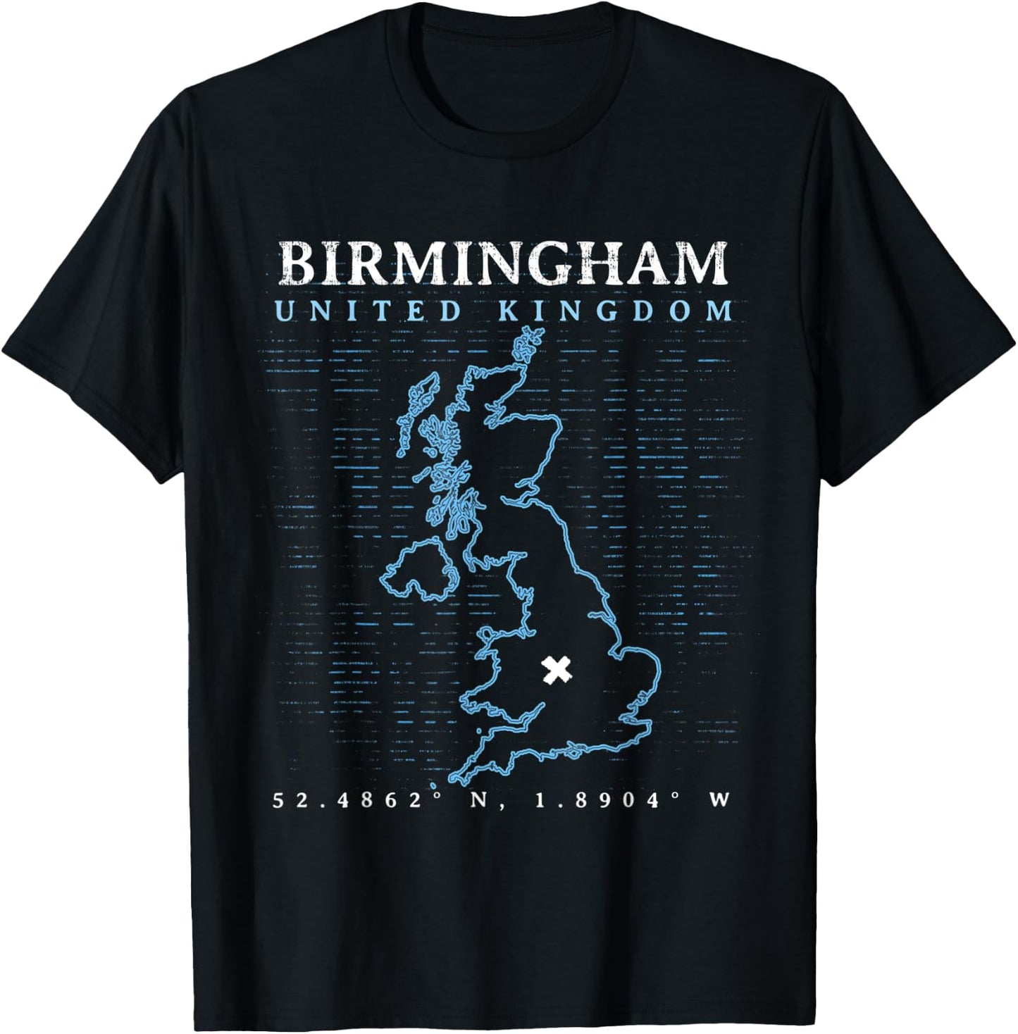 UK Birmingham T-Shirt - T-Shirt | Black