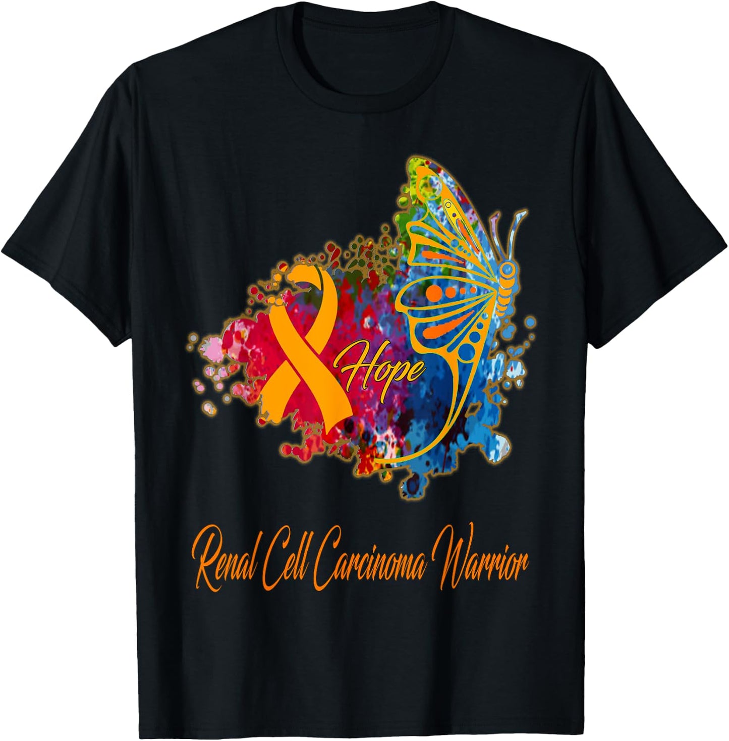 Renal Cell Carcinoma Awareness T-Shirt - T-Shirt | Black