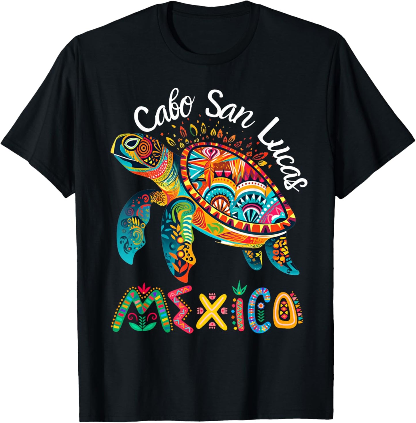 Cabo San Lucas Los Cabos Souvenir Cabo T-Shirt - T-Shirt | Black