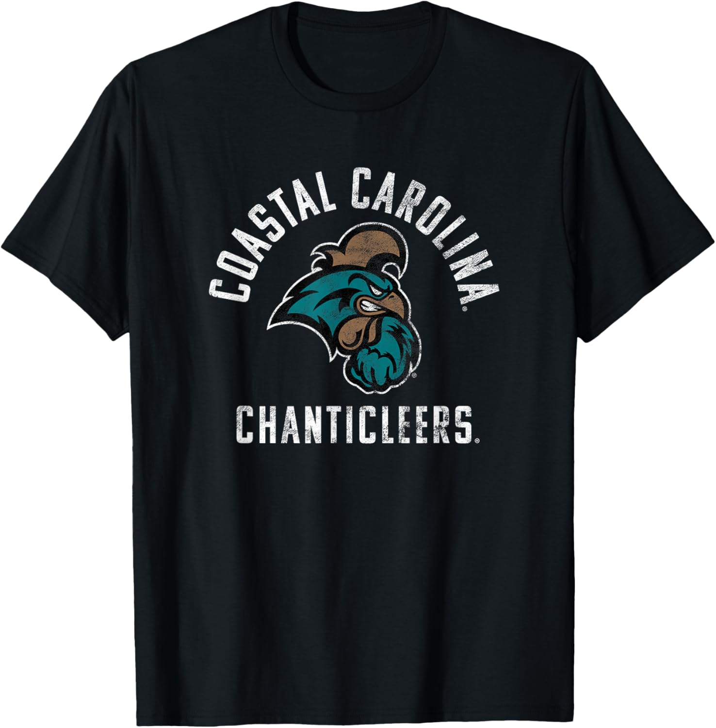 Coastal Carolina University CCU Chanticleers T-Shirt - T-Shirt | Black