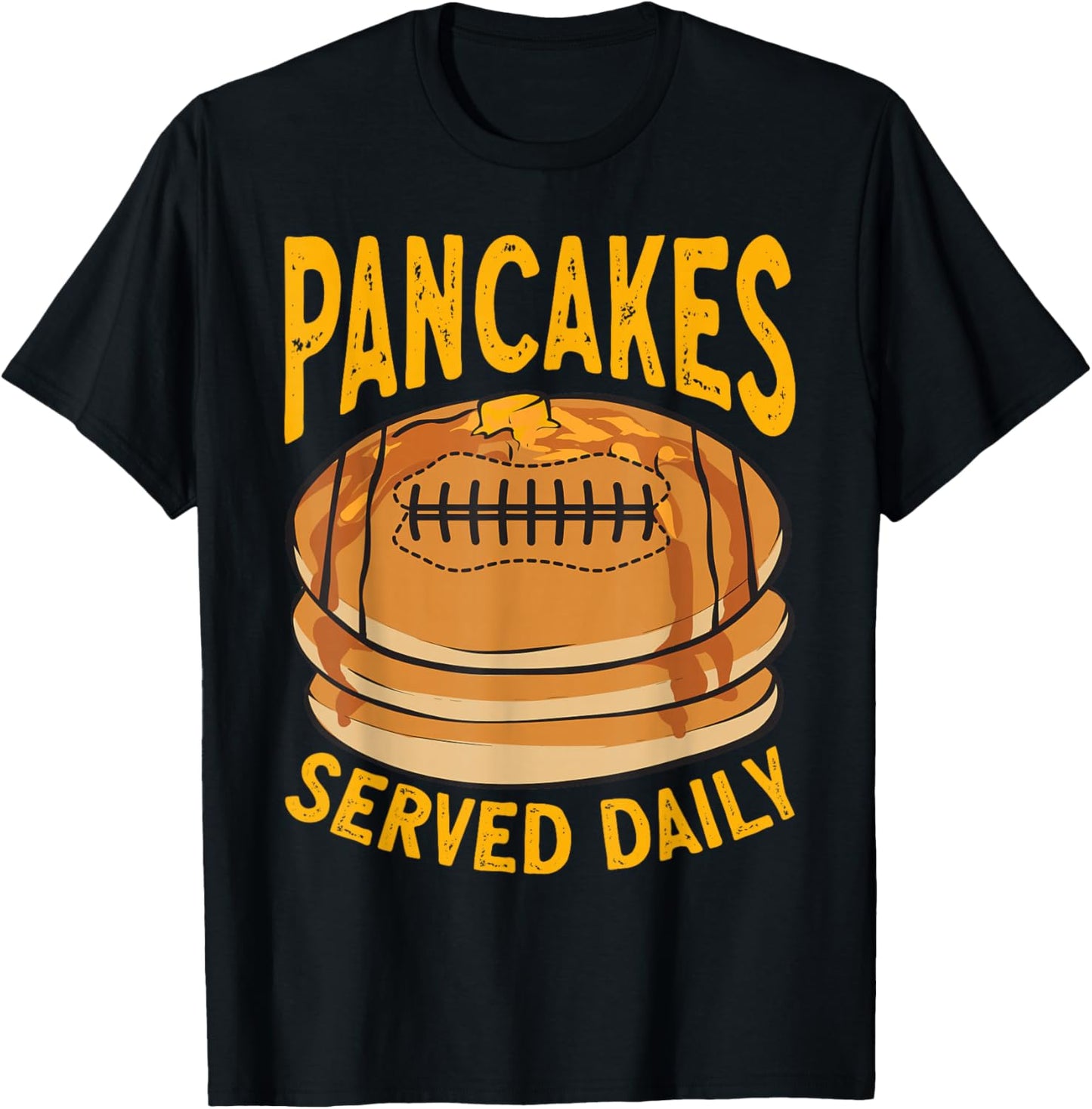 Pancake Breakfast Pancake T-Shirt - T-Shirt | Black