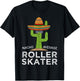 Fun Roller Skating Lover Humor Saying | Funny Roller Skater T-Shirt - T-Shirt | Black
