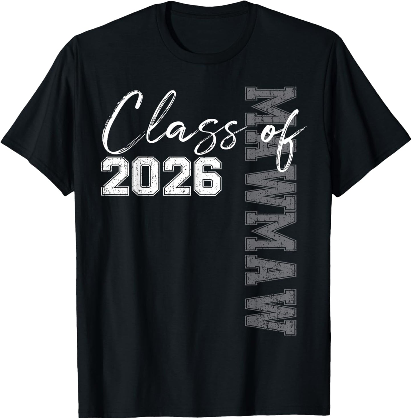 Proud Mawmaw Of A Class Of 2026 Graduate Senior 26 T-Shirt - T-Shirt | Black