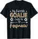 My Favorite Goalie Calls Me Mamaw Soccer Grandma T-Shirt - T-Shirt | Black