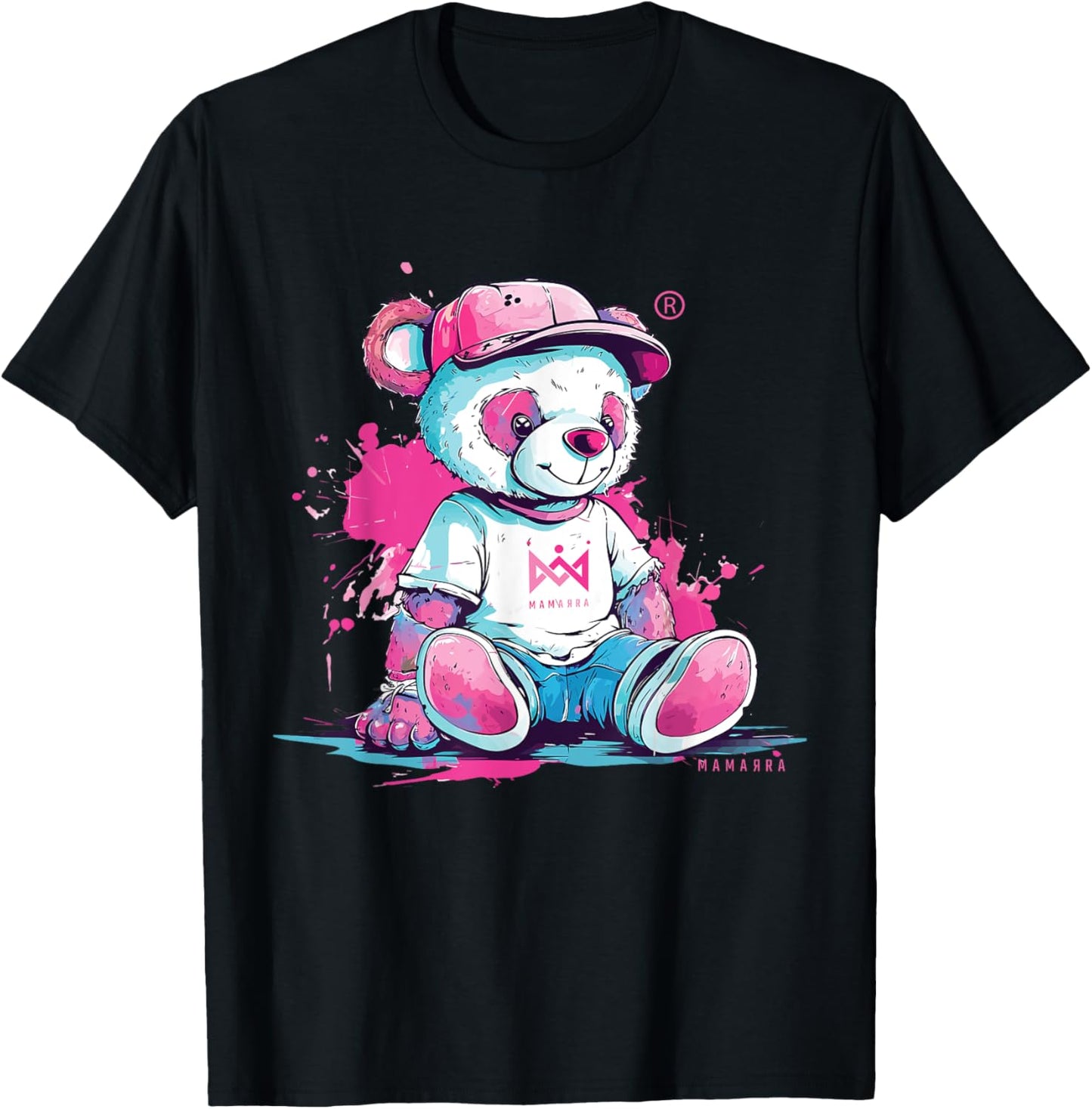 Mamarra Teedy bear T-Shirt - T-Shirt | Black