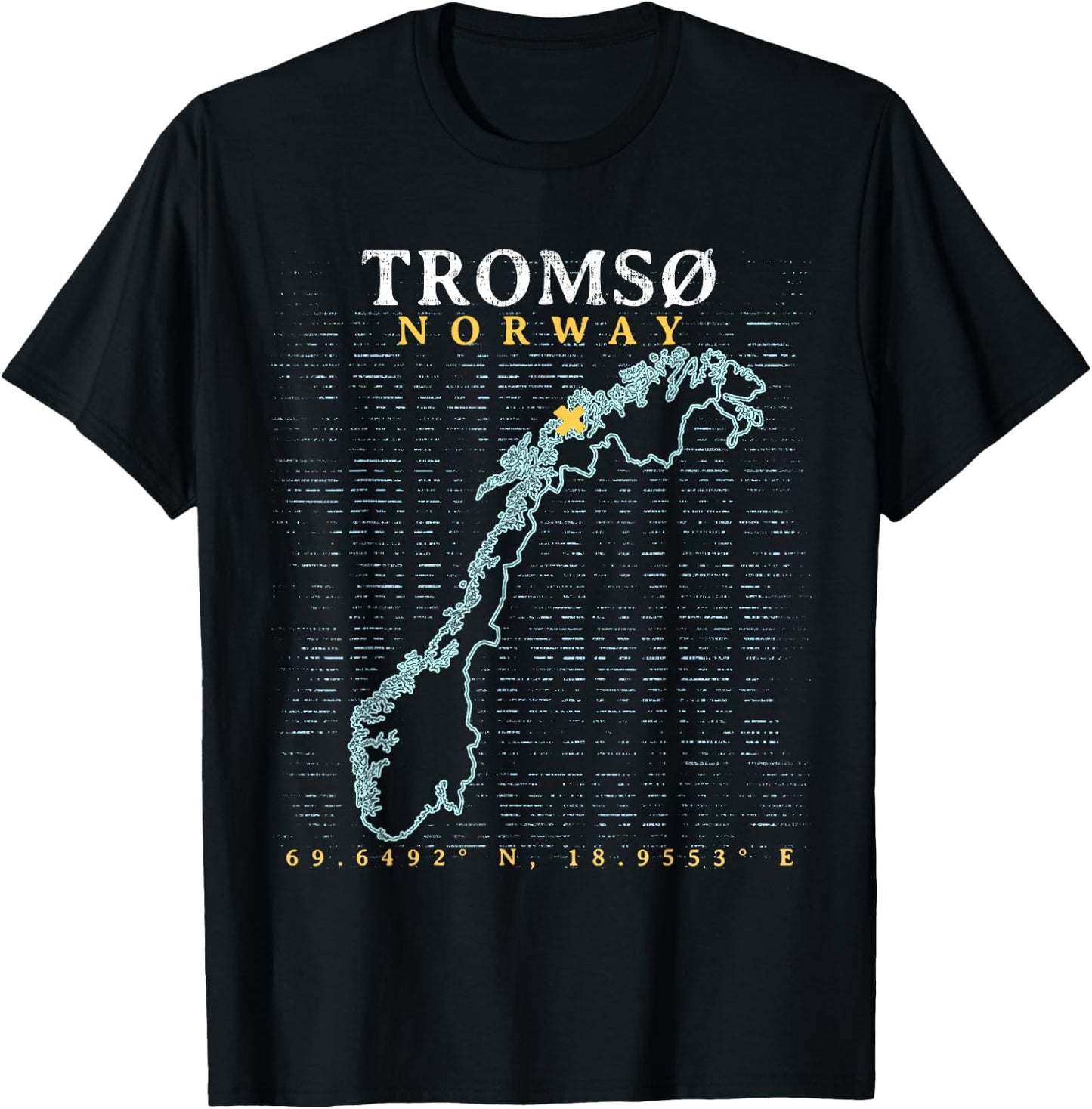 Norway Tromso T-Shirt - T-Shirt | Black