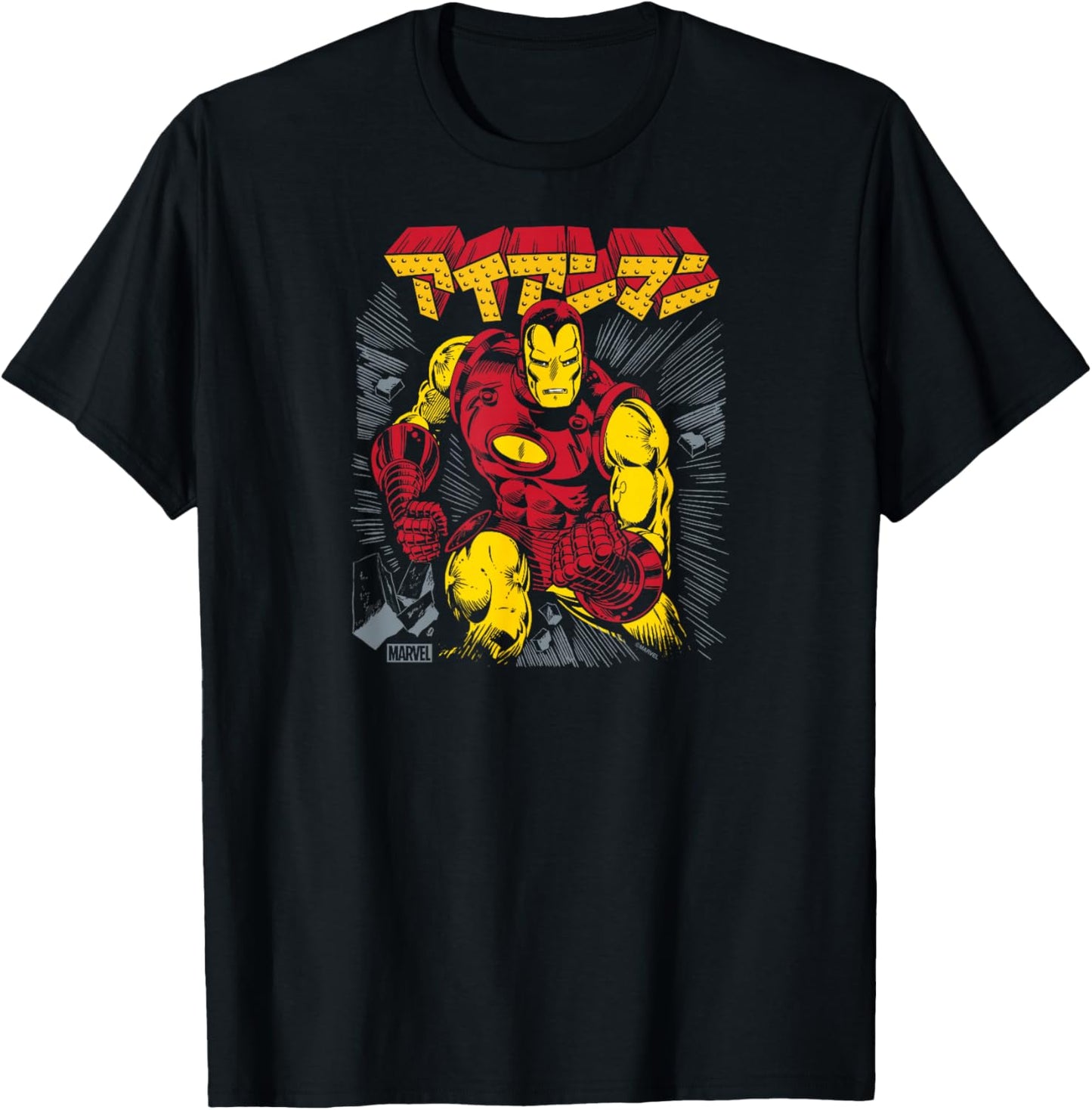 Iron Man - Katakana T-Shirt - T-Shirt | Black