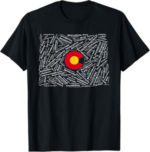 Colorado Breweries T-Shirt - T-Shirt | Black