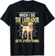 Labrador Retriever When I Die Gets Everything The Labrador T-Shirt - T-Shirt | Black