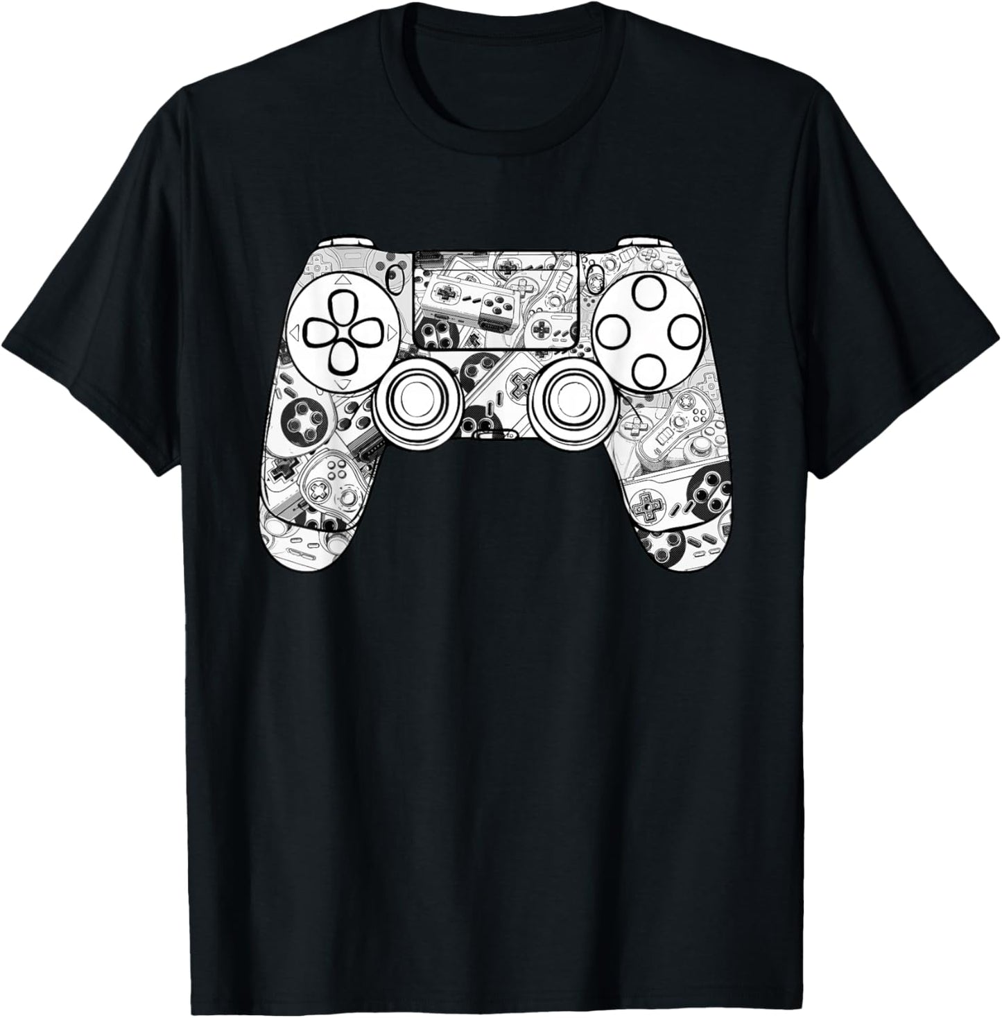 Gamer Shirt Gaming Shirts Boys Video Game Controller T-Shirt - T-Shirt | Black