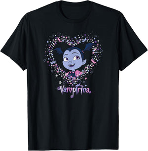 Disney - Vampirina Sparkly Heat T-Shirt - T-Shirt | Black