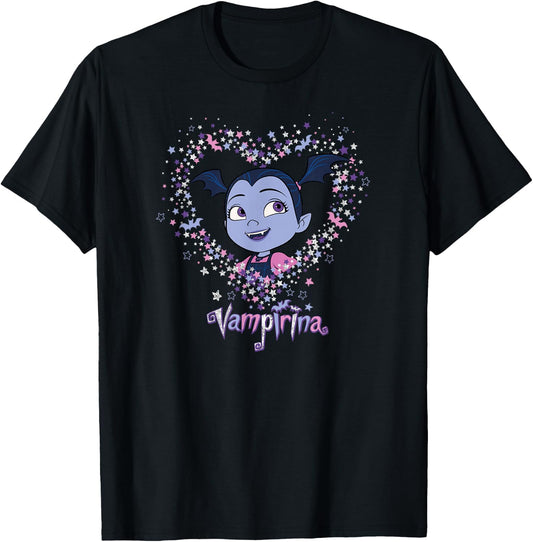 Disney - Vampirina Sparkly Heat T-Shirt - T-Shirt | Black
